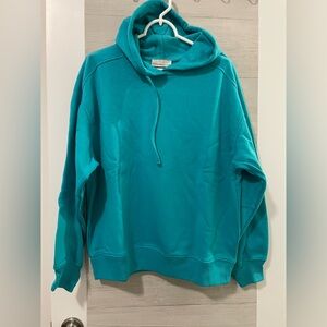 Zenana Outfitters Turquoise Hoodie
